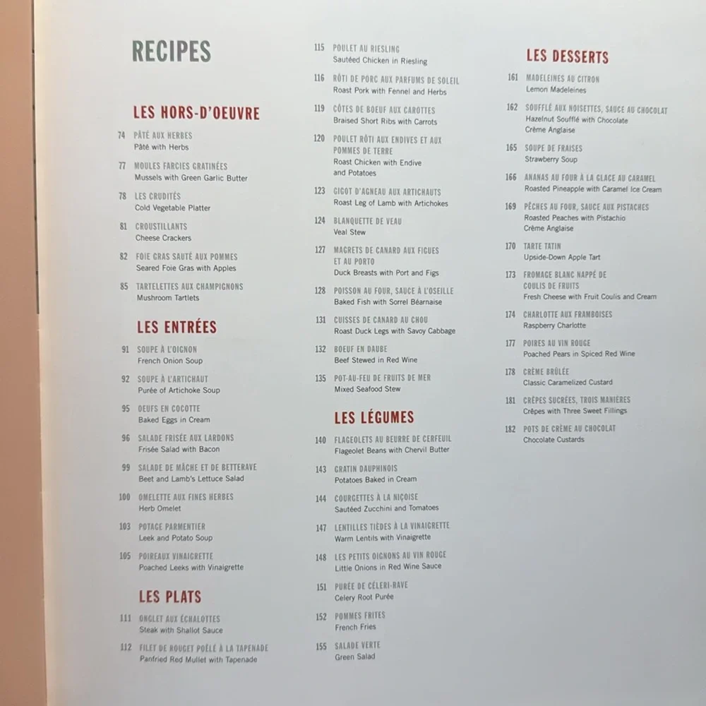 Williams Sonoma Paris cookbook